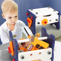 Wooden Toddler Tool Set, Toy Tools for Toddlers 2 3 4 Year Old and Montessori Educational STEM Toys, 29 Pcs Pretend Construction Toys Birthday Gifts for Boys & Girls | Shinymarch