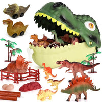 Juego de dinosaurios de juguete de regalo