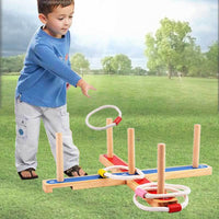 Outdoor Wooden Quoits Game | Shinymarch