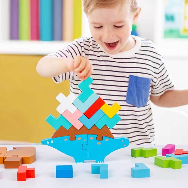 Wooden Camel Stacking High for Kids | Shinymarch