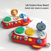 Life Explore Busy Board, Early Learning Switch Box | Shinymarch