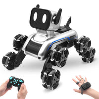 Gesture Sensing Stunt RC Cars, Toys Gifts for Kids 6-12 Year Old Boys Girls, 2.4Ghz Remote Control Cars, Cool Lighting with Music, Gray | Shinymarch